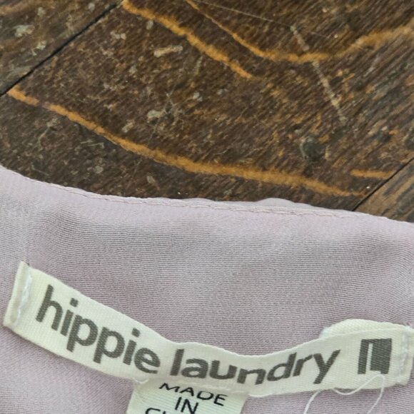 Dusty Rose Pink Hippie Laundry Spaghetti Strap Body Suit - Picture 7 of 8